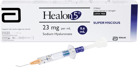 Вискоадаптивный вискоэластик HEALON 5 (2.3% гиалуронат натрия) Johnson & Johnson
