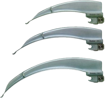 Оптоволоконные клинки ларингоскопа Макинтош Mac 2-3-4 Heine